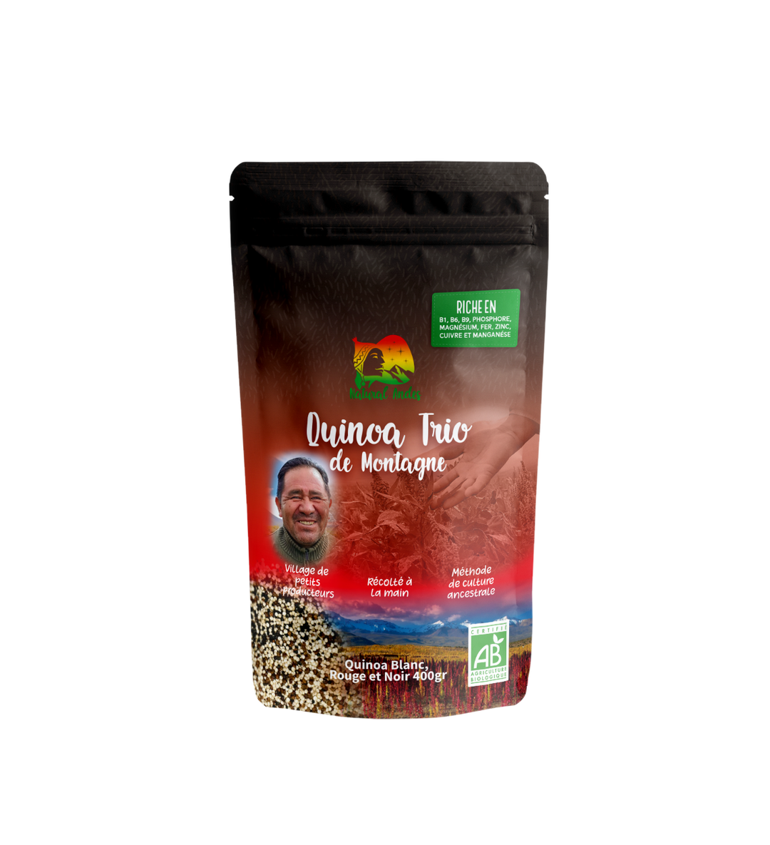 Trio de quinoa de montagne bio