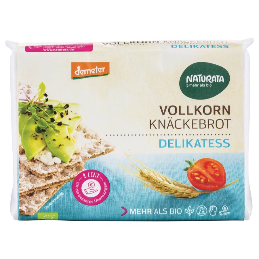 Bio Vollkorn-Knäckebrot