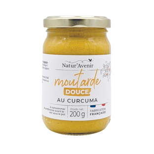 Moutarde Douce au Curcuma Bio