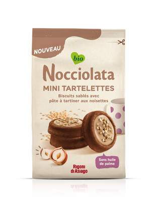 Mini Tartelettes Nocciolata Bianca Bio