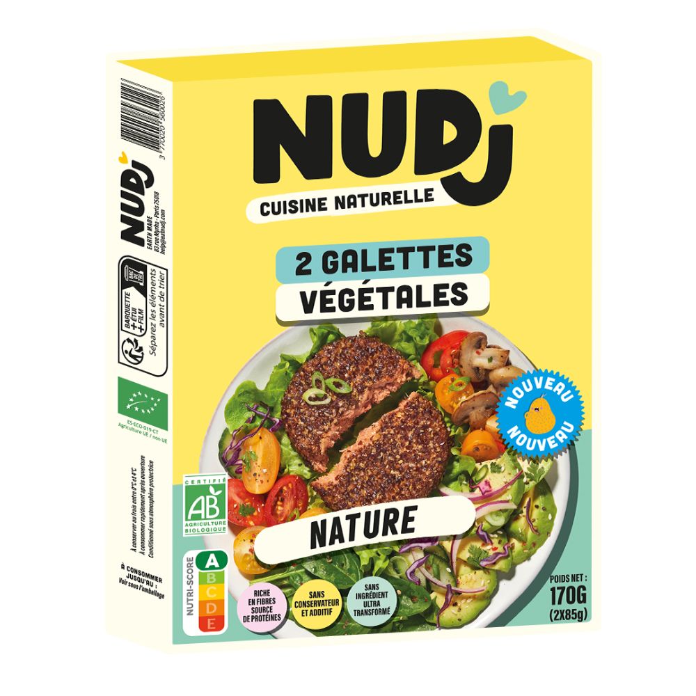 Galettes végétales - jacquier bio