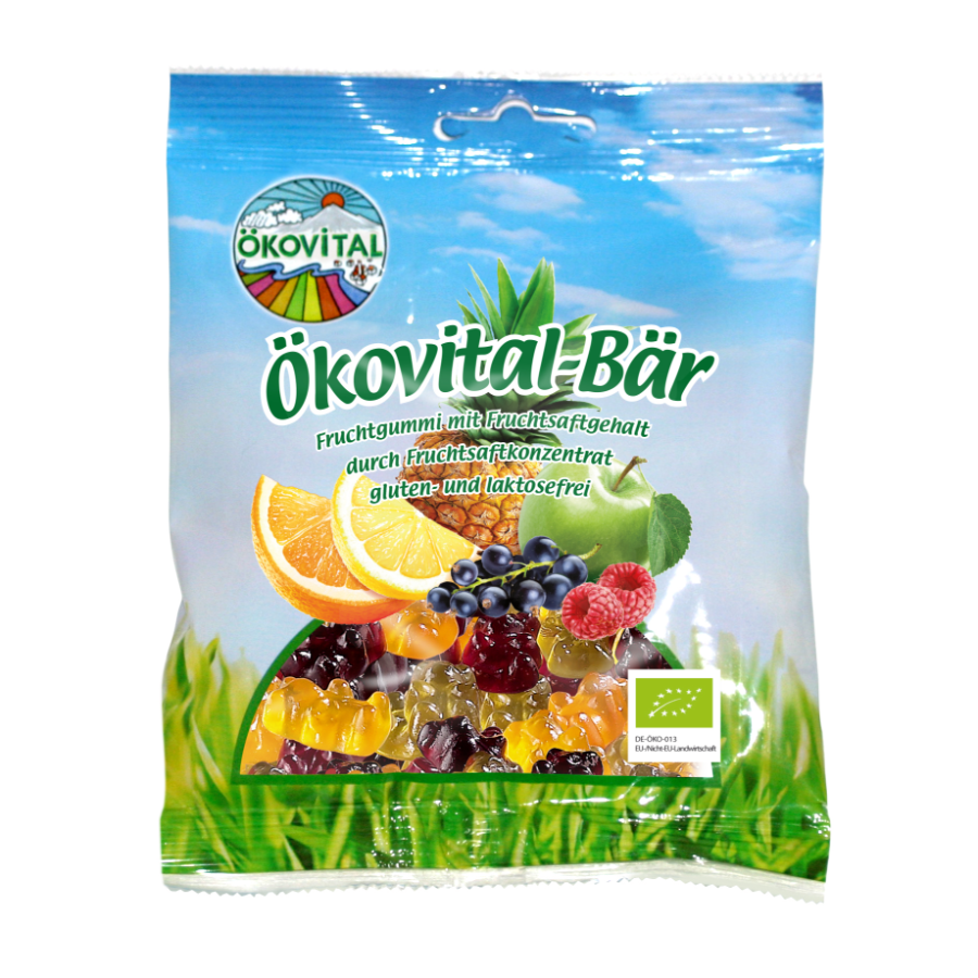 Bio Fruchtgummi Bär, vegan