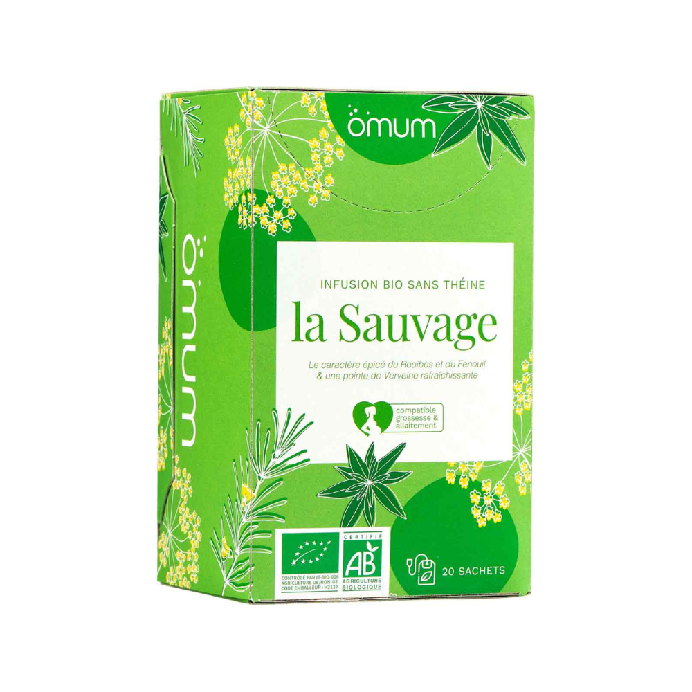Infusion la sauvage sans théine bio x 20