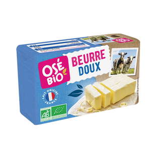 Beurre moulé doux bio