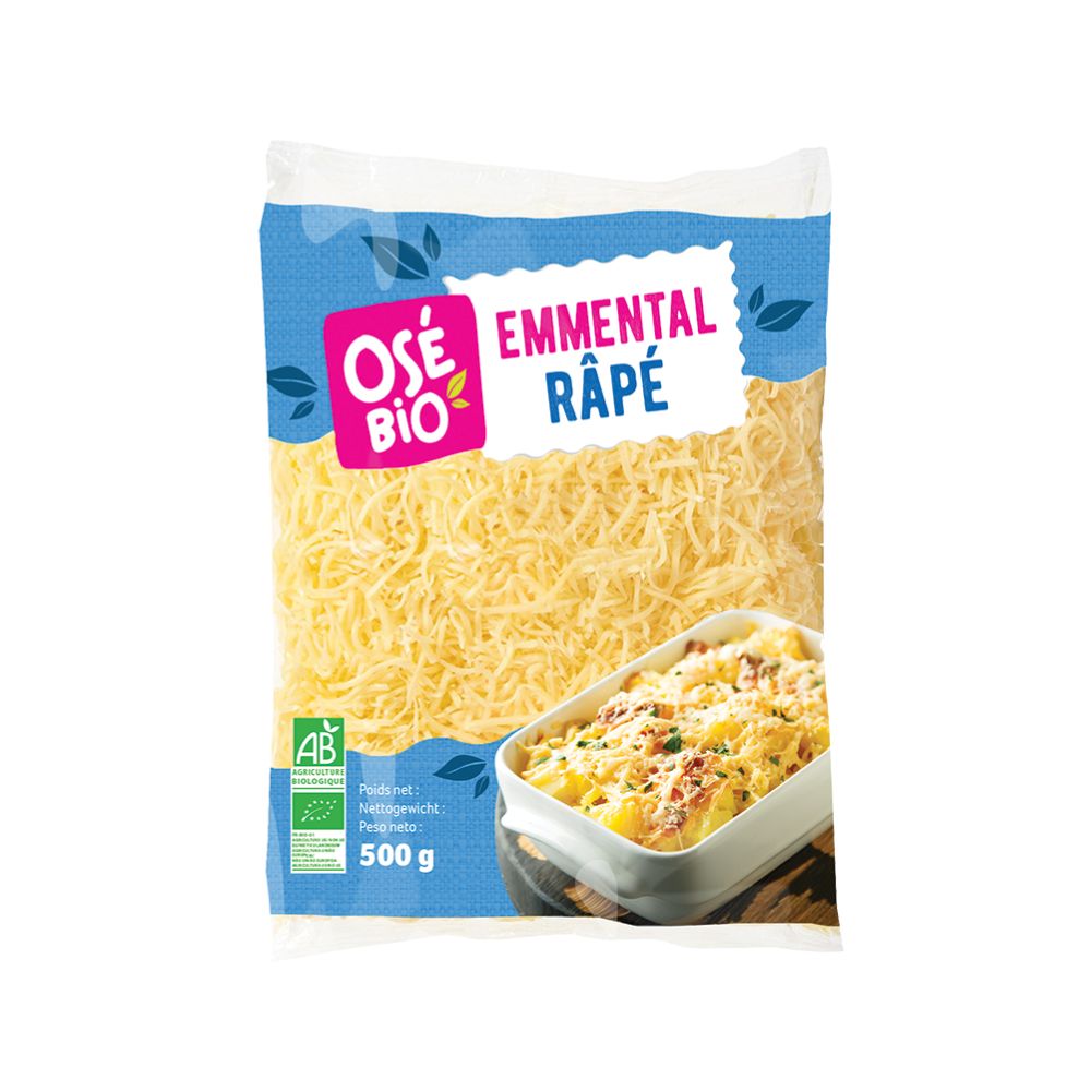 Emmental râpé bio