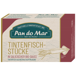 Tintenfischstücke in galizischer Bio Sauce
