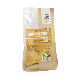 Mini gressins parmesan bio