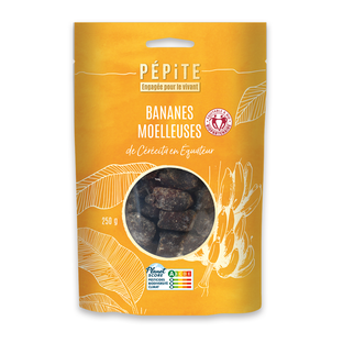 Bananes séchées d'Equateur Bio et équitables