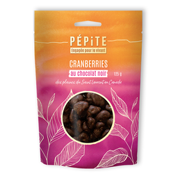 Cranberries du Canada au Chocolat Noir Bio