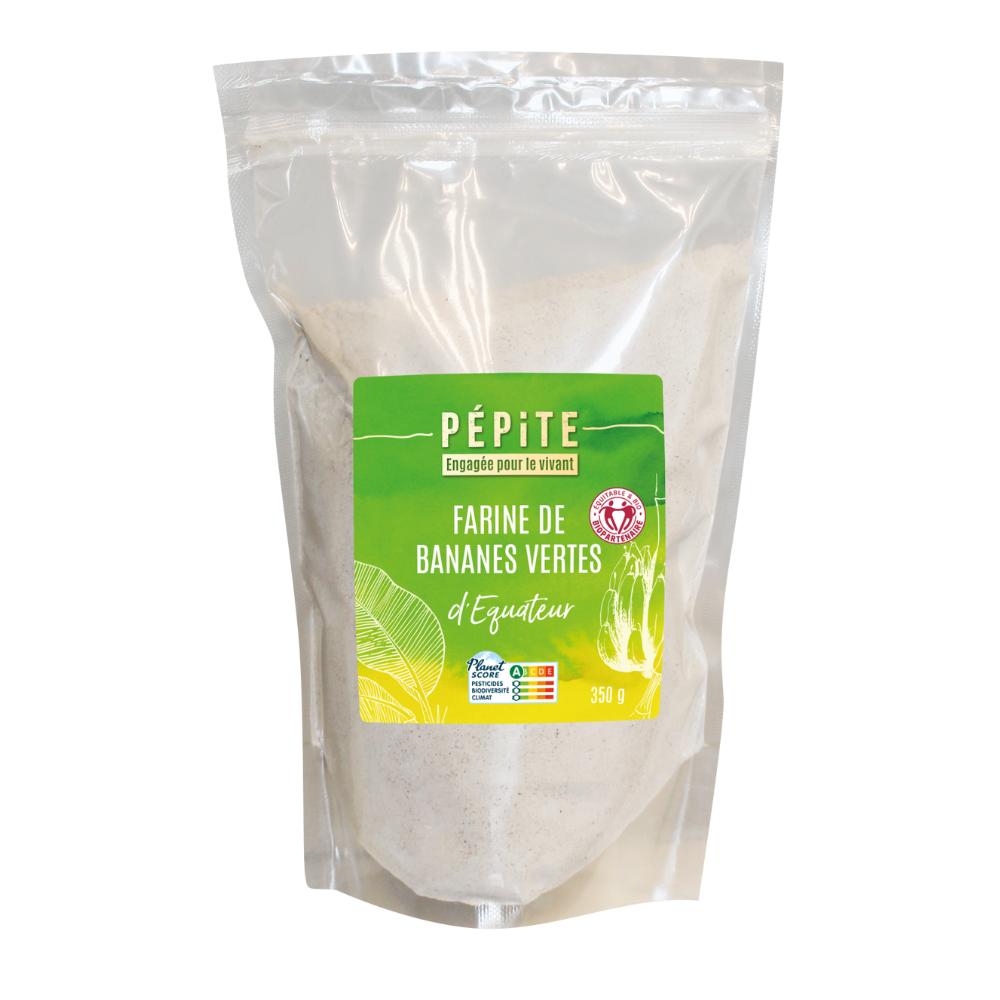 Farine de banane verte bio