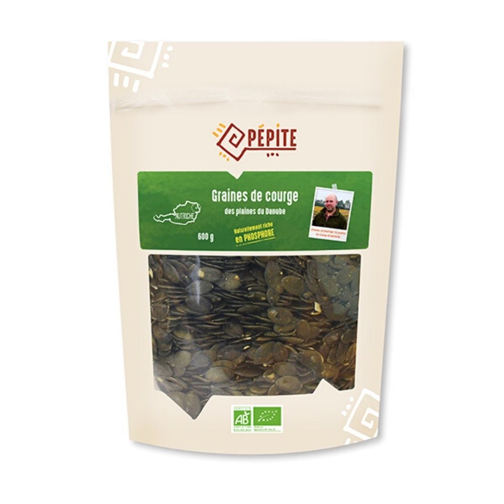 Graines de courge d'europe bio