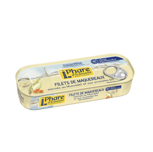 Filets maquereaux pêche responsable marinés au muscadet bio