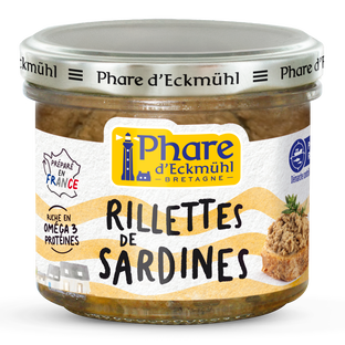 Rillettes de sardines pêche responsable