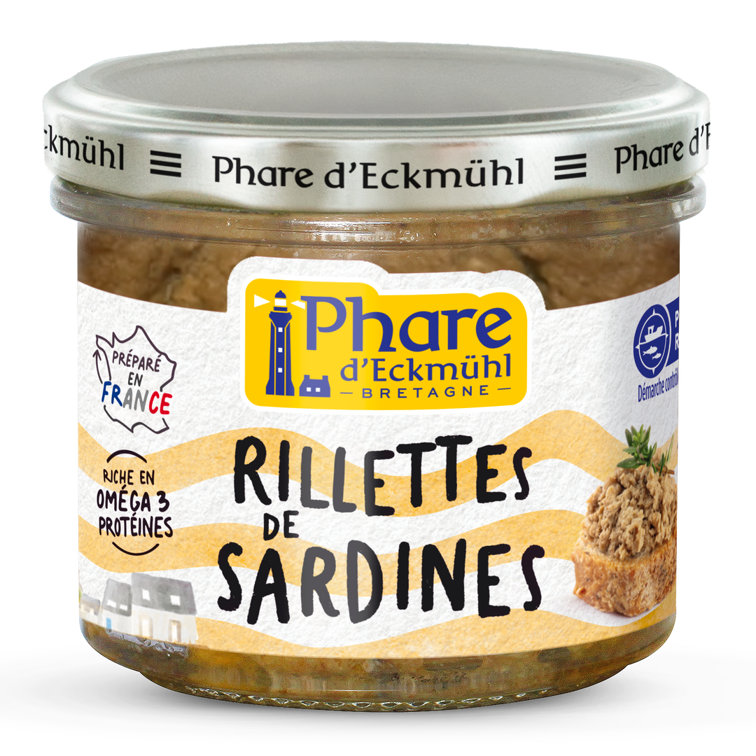 Rillettes de sardines pêche responsable