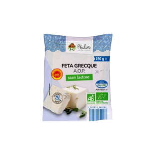 Feta grecque AOP bio sans lactose