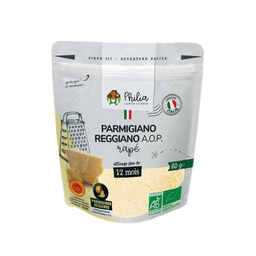Fromage Rapé Parmesan Reggiano AOP 12 Mois Bio