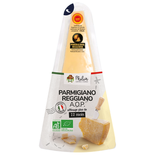 Parmesan reggiano AOP 12 mois en portion bio