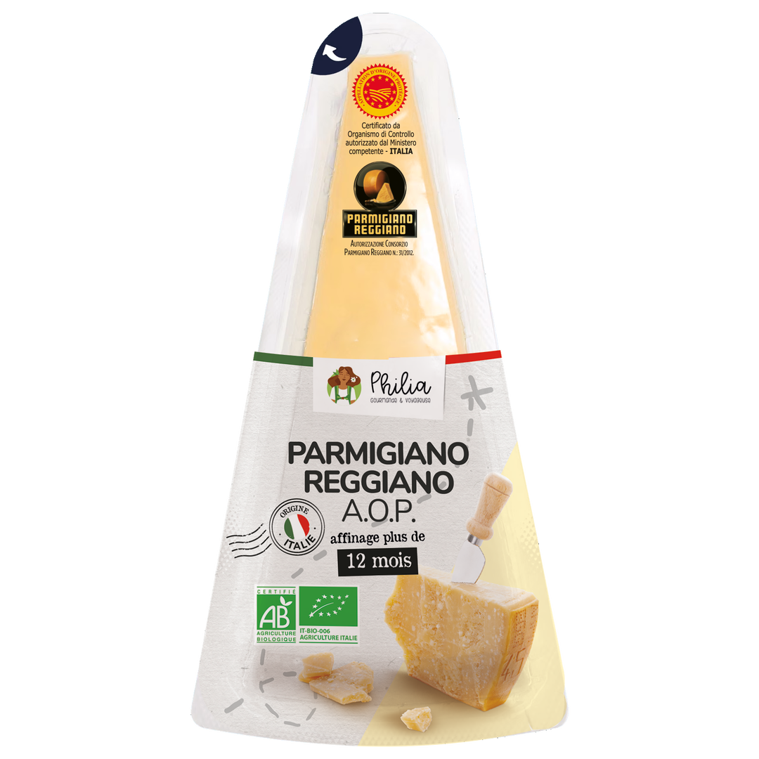 Parmesan reggiano AOP 12 mois en portion bio