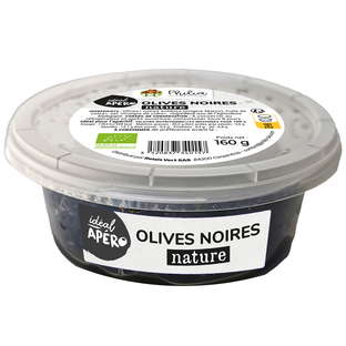 Olives noires entières bio