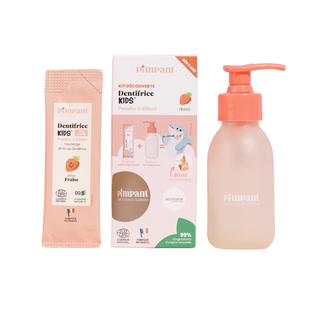 Kit Découverte Dentifrice Kids Fraise en Poudre à Diluer