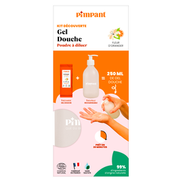 Kit découverte Gel Douche Fleur d'Oranger en Poudre à Diluer
