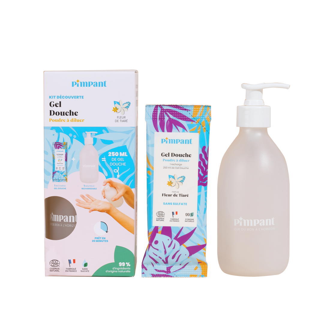 Kit découverte gel douche tiaré