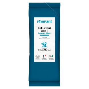 Recharge gel douche 2 en 1 criste marine en poudre à diluer