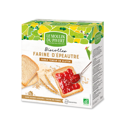 Biscottes à la Farine d'Épeautre Bio