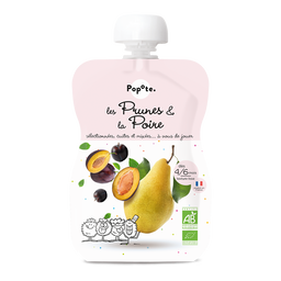 Gourde Prunes Poire BIO (dès 4 mois)