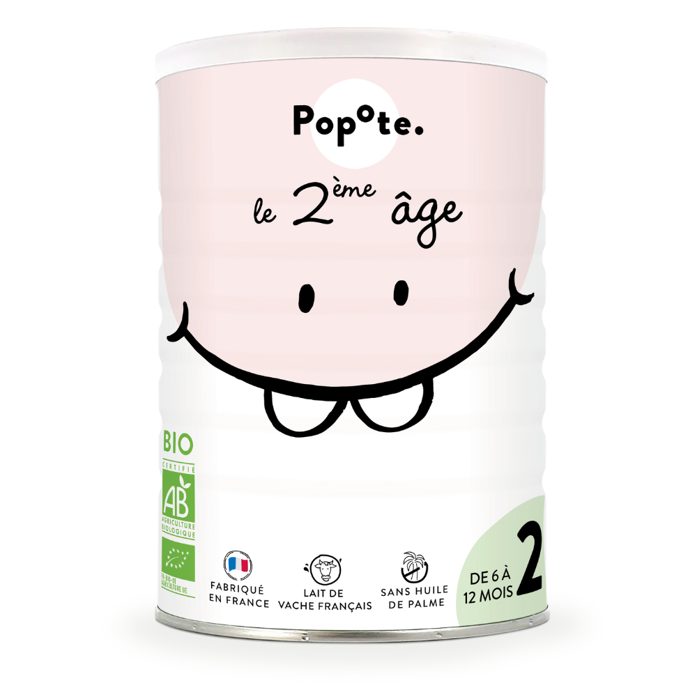 Lait infantile 2ème âge bio - 400g