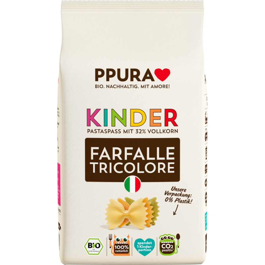 Bio Farfalle Tricolor