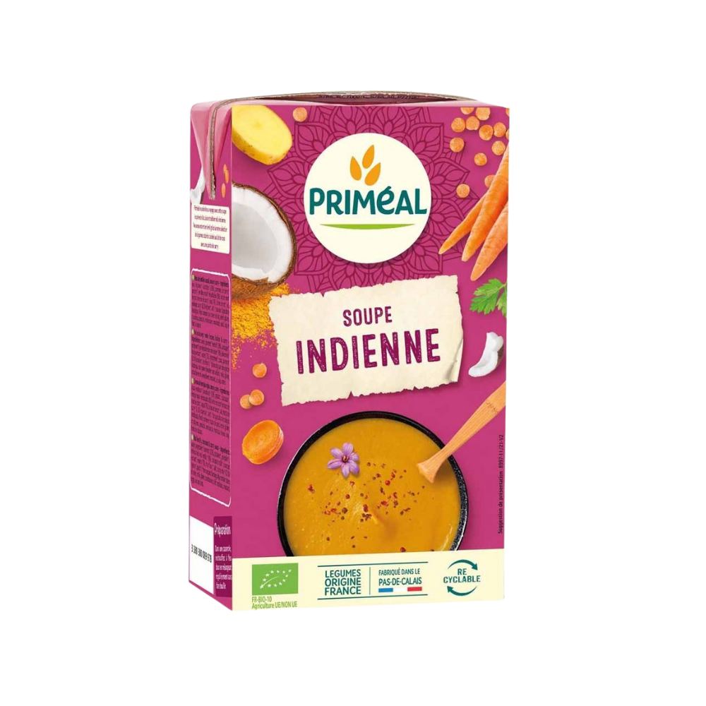 Soupe indienne bio