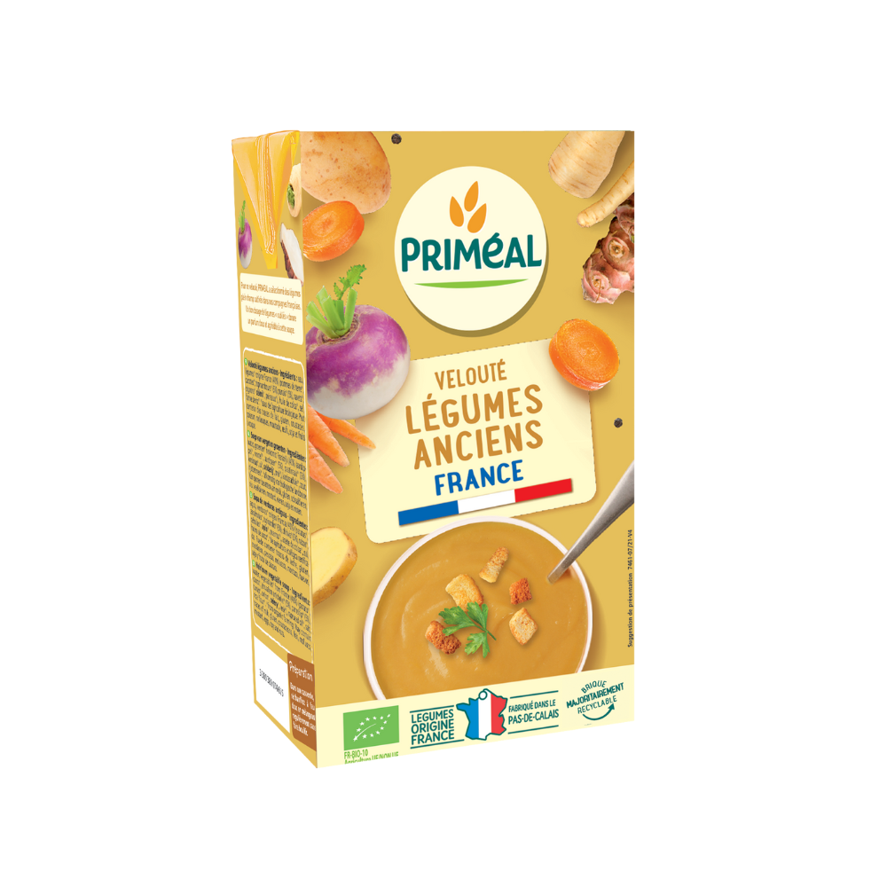 Velouté de légumes anciens bio