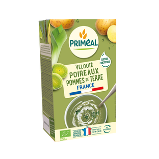 Velouté onctueux poireau pomme de terre bio