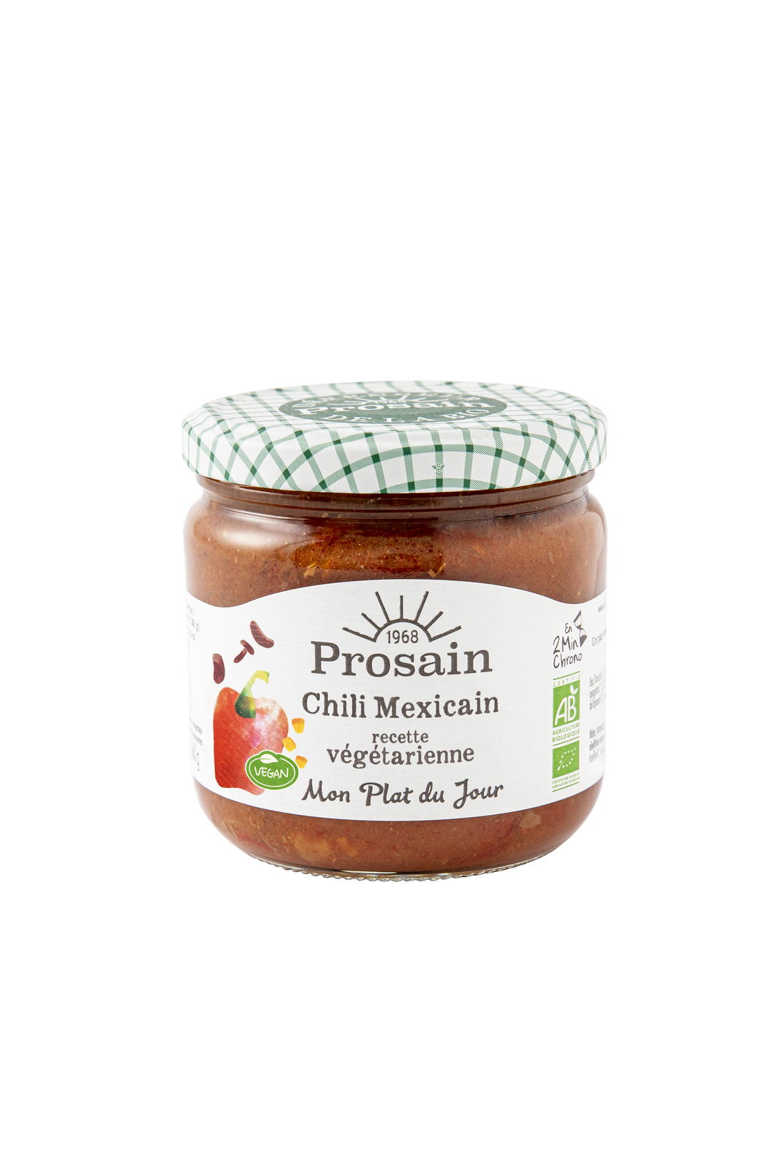 Chili mexicain végétarien bio