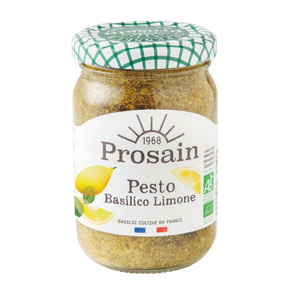Pesto Basilic Citron Bio