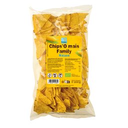 Bio Chips O'mais Natur Family, glutenfrei