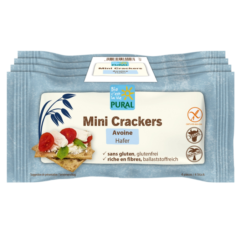 Bio Cracker Hafer, glutenfrei