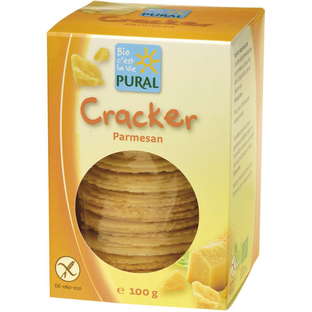 Bio Cracker Parmesan, glutenfrei