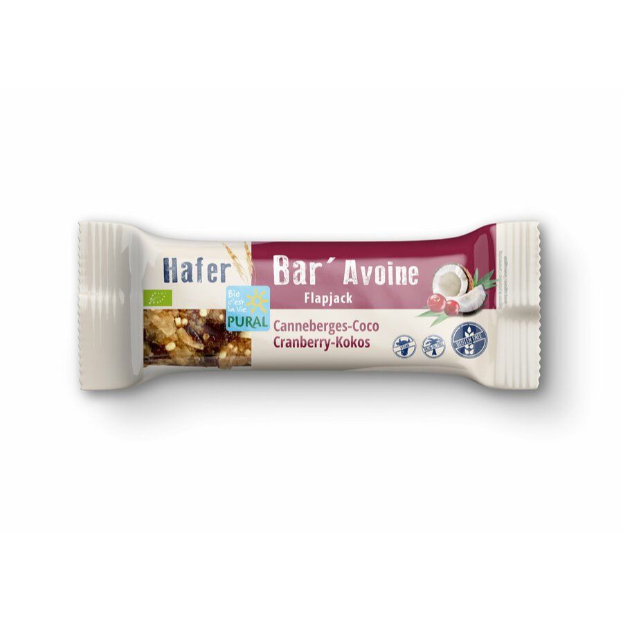 Bio Flapjack Cranberry-Kokos