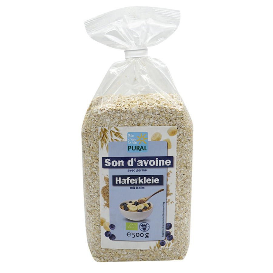 Bio Haferkleie mit Keim