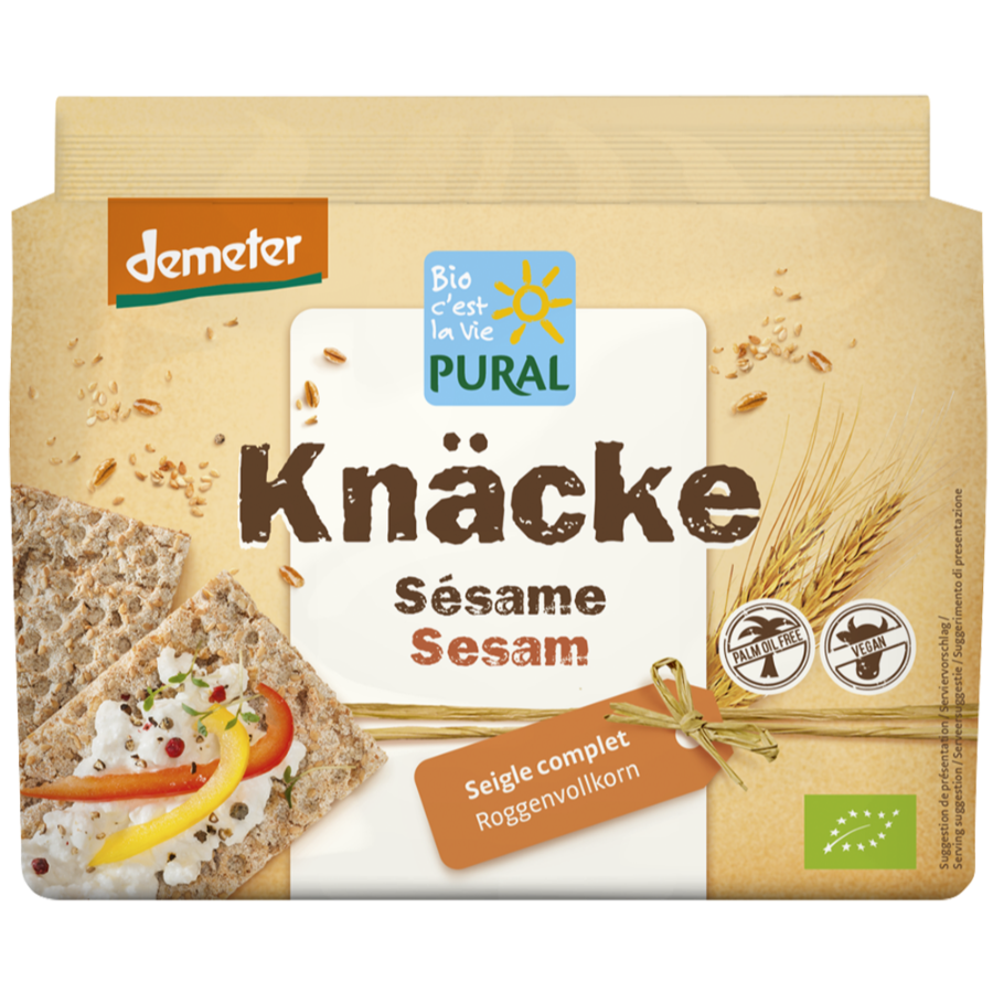 Bio Knäcke Sesam demeter