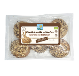 Bio Multikorn Brötchen zum Aufbacken
