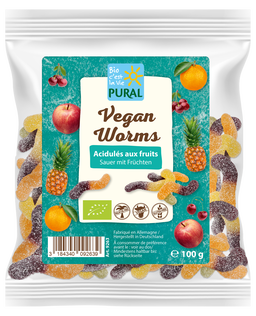 Bio Saure Würmer, vegan