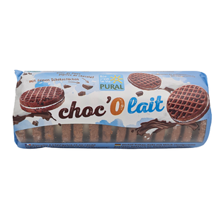 Biscuits fourrés choc'o lait bio