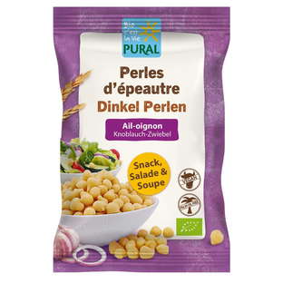 Perles d'épeautre ail et oignon bio