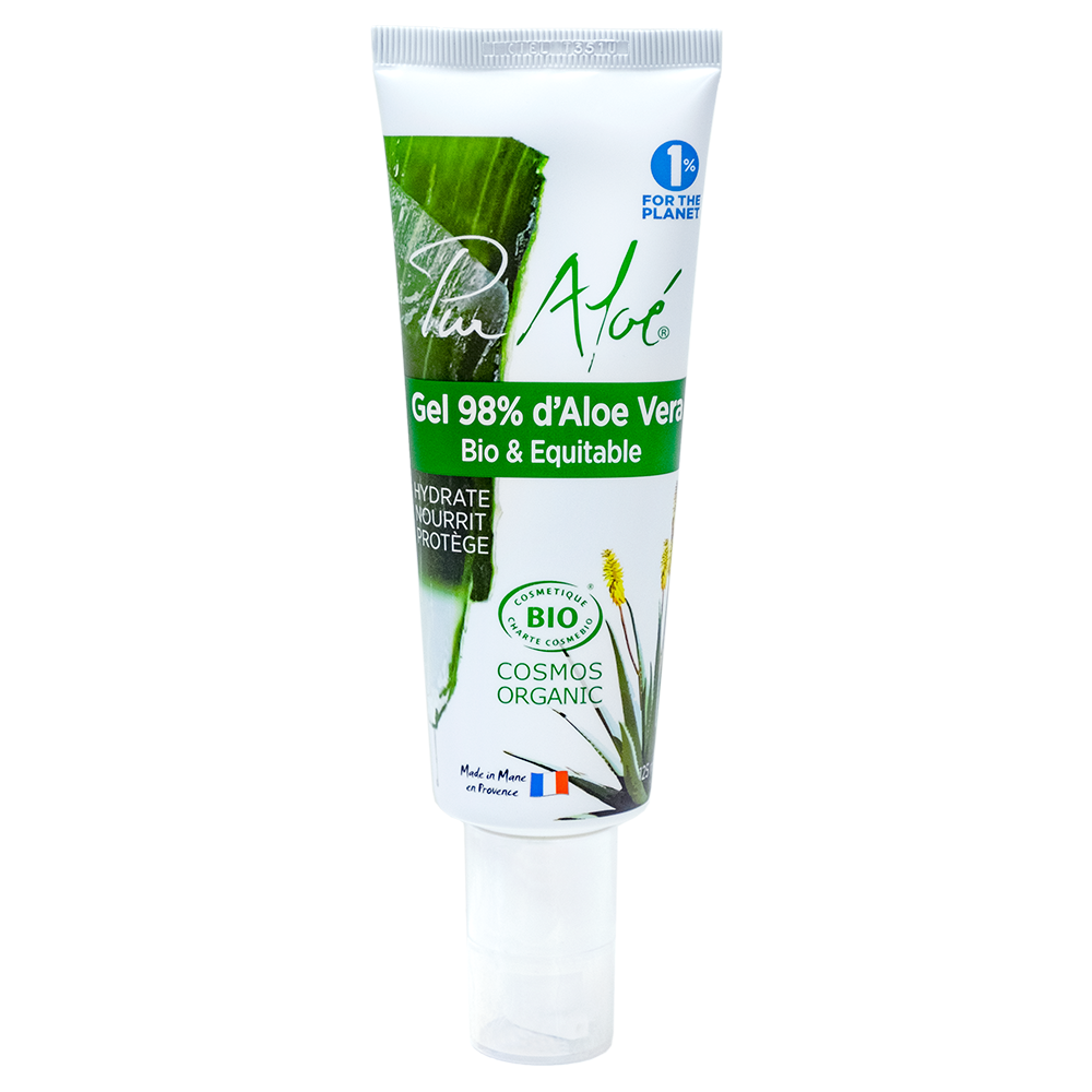 Gel Aloe Vera 98% Bio et Equitable