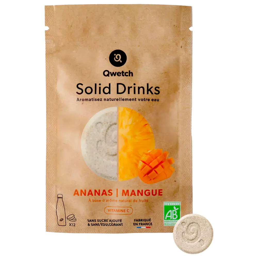 Solid Drinks Ananas & Mangue Vitamine C Bio x 12