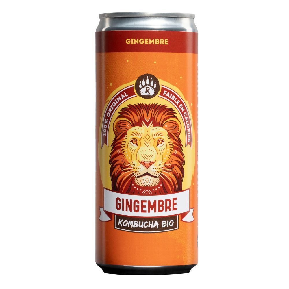 Kombucha gingembre bio