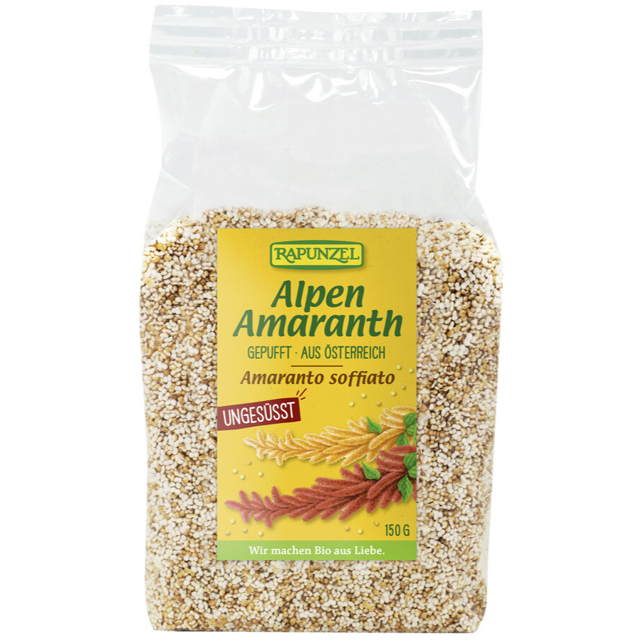 Bio Alpen-Amaranth gepufft